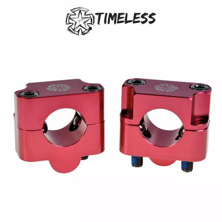 Timeless Styrfästen, Fat Bar, 28,6mm, röd - MC Styren tillbehör - 306-71538P - 1