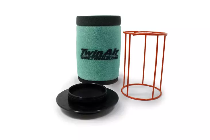 Twin Air Luftfilter Pre-Oiled AF incl. Intake(pe/pp) + Cage Can Am Outl./Reneg. - Motocross luftfilter - 201-15-6061P - 1