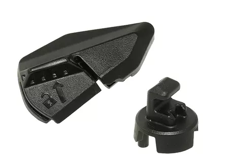 Sno-X Huvlås Främre Ski Doo 850 HÖGER - Snöskoter huvstroppar - 86-12587R - 1