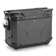 Givi Trekker Outback EVO Black alum. side-case right, 37 ltr, sold without lock - MC Bakväskor - 321-OBKEV37BR - 1