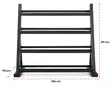 Multi-Layer Rack for Dumbbells - Förvaring - GSSTR-MLR - 8