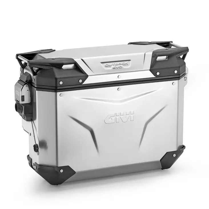 Givi Trekker Outback EVO Cam-Side, alum., right, 37 ltr, sold without lock - MC Bakväskor - 321-OBKEVS33AR - 1