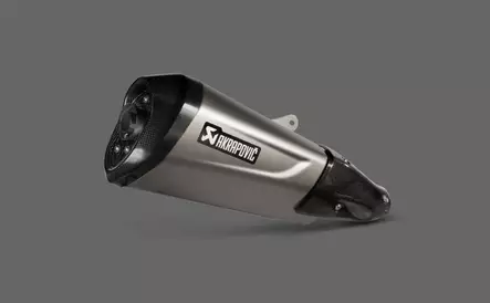 Akrapovic Slip-On Line (SS) GTS300/SEI Giorni/Super 2021- - MC Avgasrör - 461-VE3SO11-ZDFSS - 2