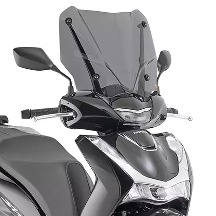 GIVI SPOILER FUMÈ HONDA SH125 150 - MC Vindrutor - 323-D1181S - 1