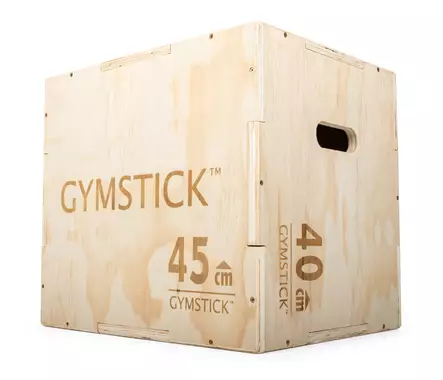 Gymstick Wooden Plyobox 50 x 45 x 40cm - Plyo- och Hoppboxar - GS61162-S - 2