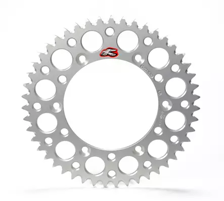 Renthal Bakdrev SX+F 90- HVA 14- 48t GP Silver - Motocross bakdrev - 455-224U-520-48GPS - 1
