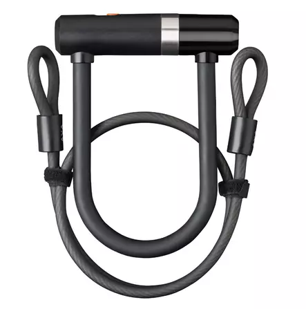 Bygellås AXA Newton mini + 8 x 1000mm wire, svart - Lås och delar - 59502795SS - 1