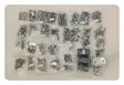 Installation hardware spares kit: for skid plates - ATV plast hasplåtar - 020001S - 1