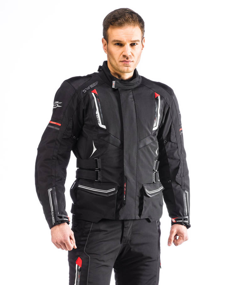 Textiljacka Sweep Cool, svart - MC jackor - TJCOOL-XS - 1