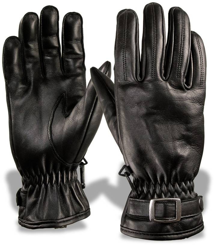 Skinnhandskar Sweep Dam, svart - MC handskar - LGPA-XS - 1