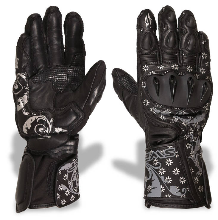 Skinnhandskar Sweep Queen of Speed, svart - MC handskar - LGQOS-02-XS - 1