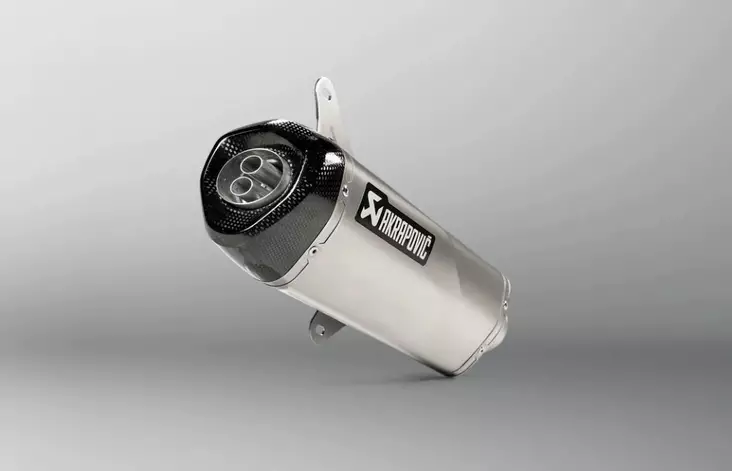 Akrapovic Slip-on Line (SS) GTS125/150/250300/GTV250/300 2005- - MC Avgasrör - 461-VE3SO9-HRSS - 1