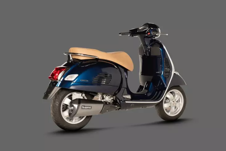 Akrapovic Slip-On Line (SS) GTS300/SEI Giorni/Super 2021- - MC Avgasrör - 461-VE3SO11-ZDFSS - 1