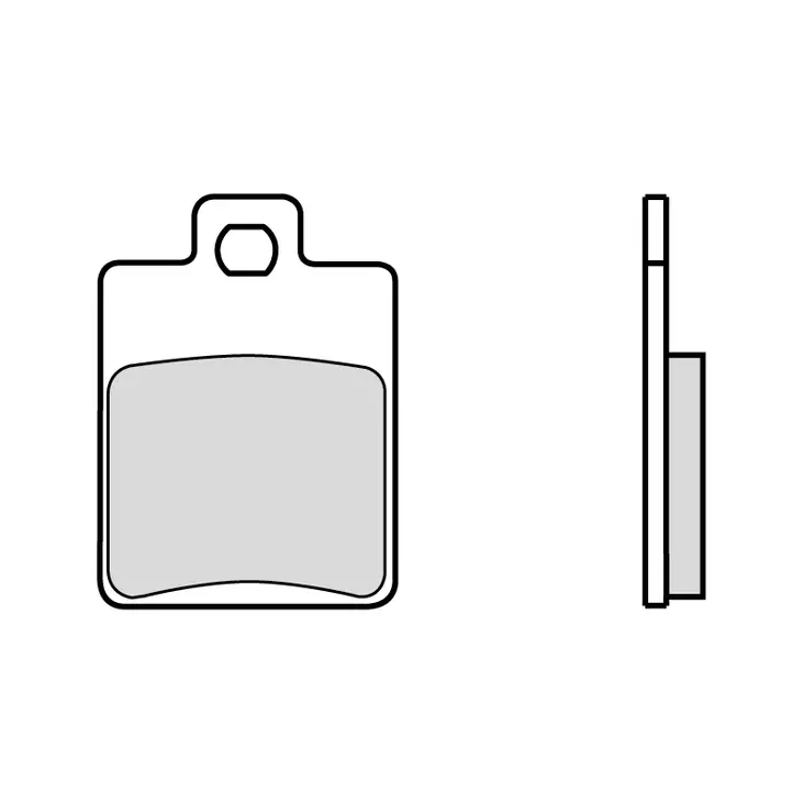 Brembo Bromsbelägg Maxi-Scooter 07019XS - MC Bromsbelägg - 231-07019XS - 1