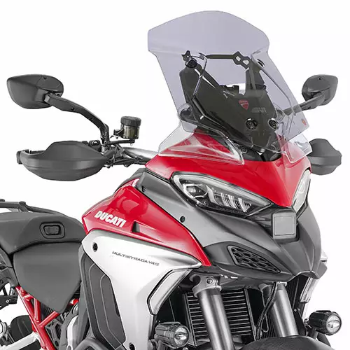 Givi SPOILER D. MULTISTRADA V4 '21 FUME' - MC Vindrutor - 323-D7413S - 1