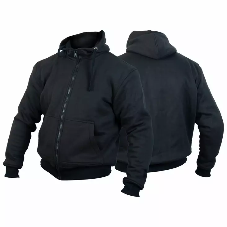 Kevlarhoodie Timeless Rusty, svart - MC jackor - 82576-001-S - 1