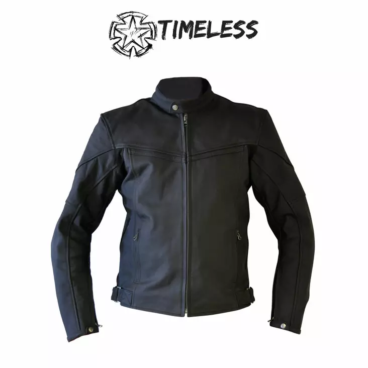 TIMELESS Trophy skinnjacka S, svart - MC skinnjackor - 83500-001-S - 1