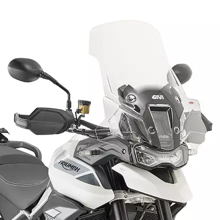 Givi Vindruta, Transparent, 59 x 52 cm, Triumph Tiger 900 (2020-2021) - MC Vindrutor - 323-D6415ST - 1