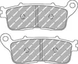 Ferodo brombklossats Sinter Grip taakse: Honda VFR1200F - MC Bromsbelägg - 236-FDB2281ST - 1