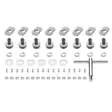 Givi KIT TRANSF PLO IN RAPID FITTING GR.519,5 - MC Väskhållare - 322-07RKIT - 1