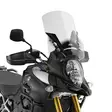 Givi Vindruta, Transparent, 50 x 39,5 cm, Suzuki DL1000 V-STROM (2015-2019) - MC Vindrutor - 323-D3105ST - 2