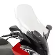 Givi Vindruta, Transparent, 84 x 70 cm, Aprilia - MC Vindrutor - 323-D242ST - 2