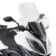 Givi Vindruta, Transparent, 85.5 x 66 cm, Kymco - MC Vindrutor - 323-D295ST - 2
