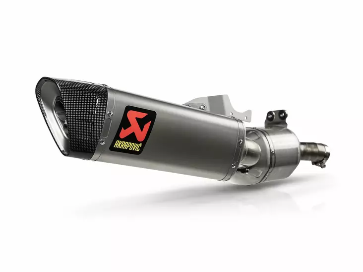 Akrapovic Slip-On Line (Titanium) BMW F900XR 2025 - MC Avgasrör - 461-B9SO2-HAPLT - 1
