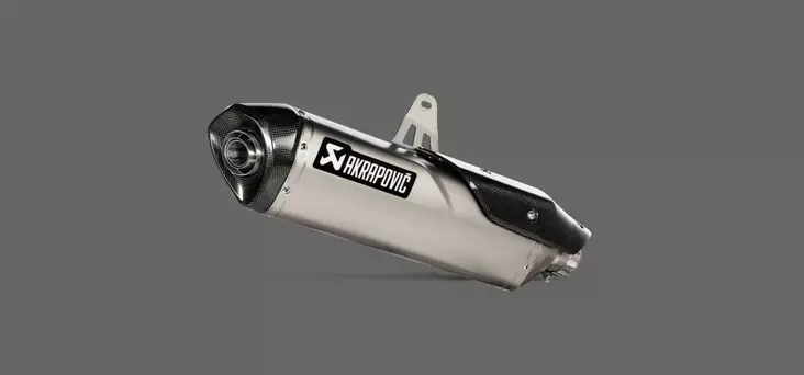Akrapovic Slip-On Line (Titanium) Tiger 850/900 2020- - MC Avgasrör - 461-T9SO3-HRT - 1