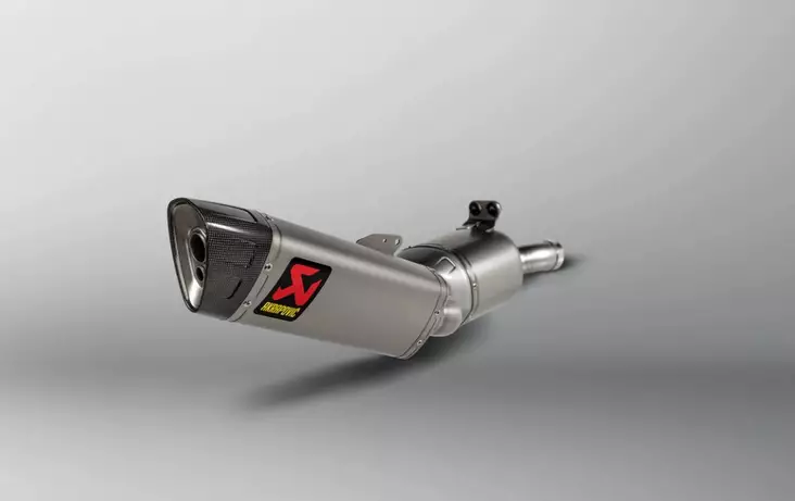 Akrapovic Slip-On Line (Titanium) F900R / XR 20- - MC Avgasrör - 461-B9SO1-HAPLT - 1
