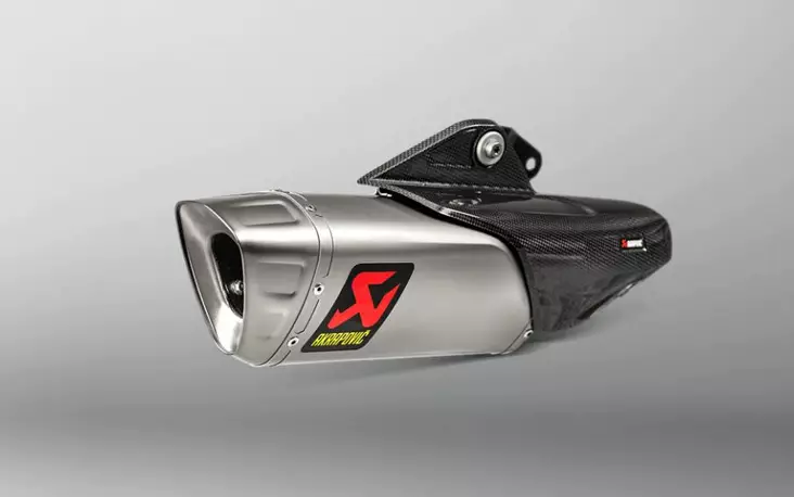 Akrapovic Slip-on Line Titanium YZF-R1 2020- - MC Avgasrör - 461-Y10SO18-HAPLT - 1