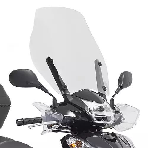 Givi Vindruta, Transparent, 51,5 x 49 cm, Honda SH300 (2015-2020) - MC Vindrutor - 323-D1143ST - 1