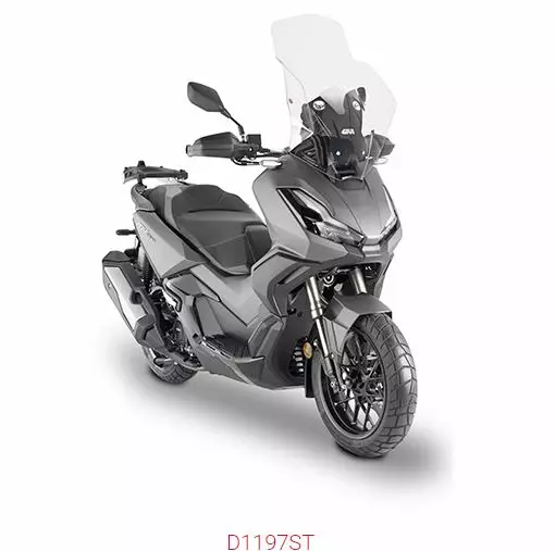 Givi Vindruta, Transparent, 65 x 50 cm, Honda ADV350 (2022-2023) - MC Vindrutor - 323-D1197ST - 1