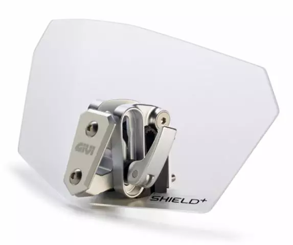 Givi Universal genomskinligt vindskärmstillägg inklusive monteringssats - MC Vindrutor - 323-S180T - 1