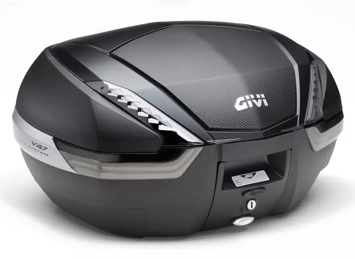 Givi V47 Tech monokey 47lt case with carbon pattern - MC Bakväskor - 321-V47NNT - 1
