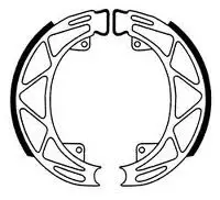 Bromssko, Bak, Ø110 x 25mm - Bromsbackar - 23-2012-T - 1