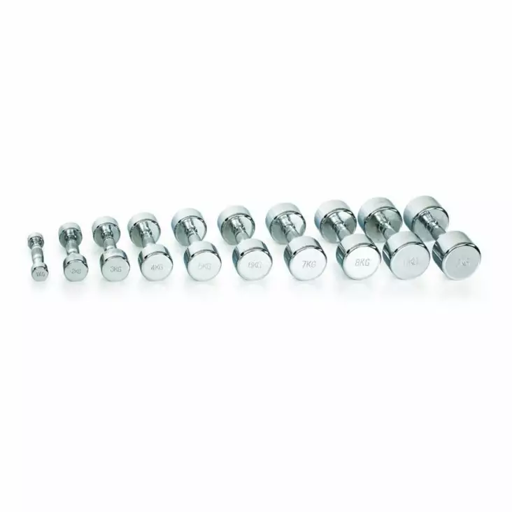 Gymstick Chrome Pro 1-10kg Dumbbell Set - Hantlar - GS61072-1-10-SET - 1