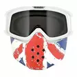 Shark goggles + mask for RAW/Drak, Union Jack - Hjälmtillbehör - AC3020PCUTU - 1