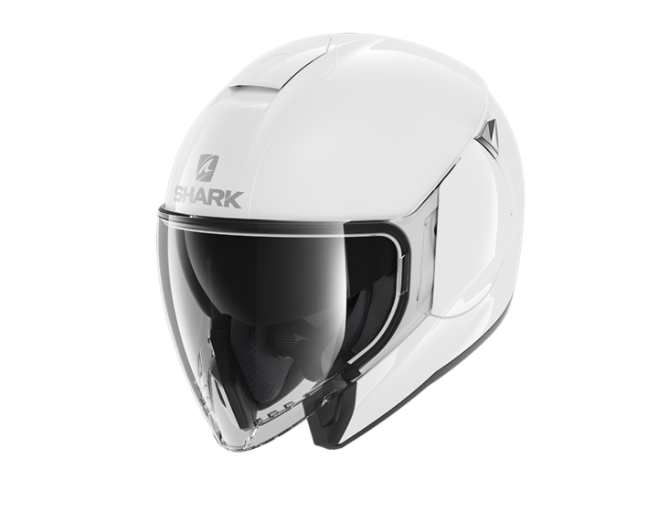 Shark Citycruiser White - MC öppningsbara och öppna hjälmar - HE1920EWHU - 2