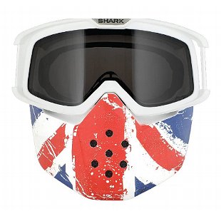 Shark goggles + mask for RAW/Drak, Union Jack - Hjälmtillbehör - AC3020PCUTU - 1