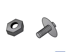 Shark Speed-R visor blocking pawn - Hjälm reservdelar - FX83012PBLKTU - 1