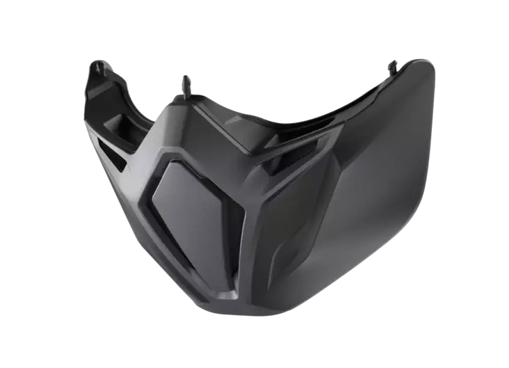 Shark Street Drak mask, grey/black - Hjälmtillbehör - AC33021PSLVTU - 2