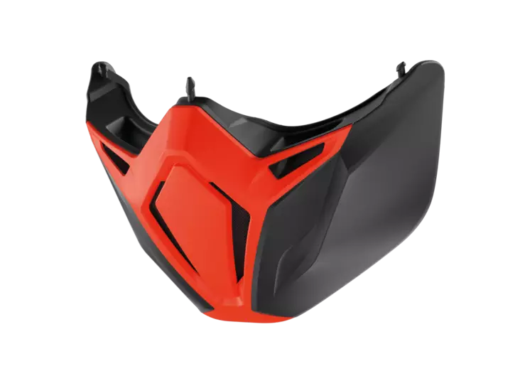Shark Street Drak mask, orange/black - Hjälmtillbehör - AC33021PORGTU - 2