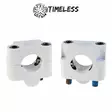 Timeless Styrfästen, Fat Bar, 28,6mm, vit - MC Styren tillbehör - 306-71538V - 1