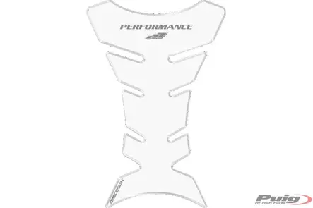 Puig Tank Pad Performance C/Clear - MC Tankskydd - 33-4051W - 1