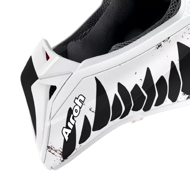 Airoh Wraap Hakskyddsventil vit matt - Hjälm reservdelar - 57-9-15PRN003W - 1