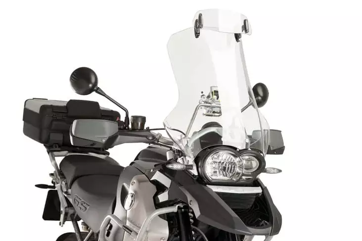 Puig Vindruta, Justerbar Clip-On, klar, 230 x 90mm - MC Vindrutor - 33-6319W - 0