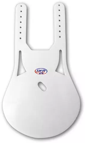 UFO Nummerplåt veteran MX/Enduro 76-83 Vit - Motocross nummerplåt - 650-8047-W - 1