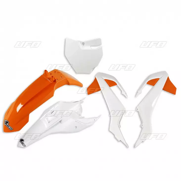 UFO Plastkit 5-delar KTM SX65 OEM 2019-2021 999W - Motocross plastsats - 650-K526-999W - 1