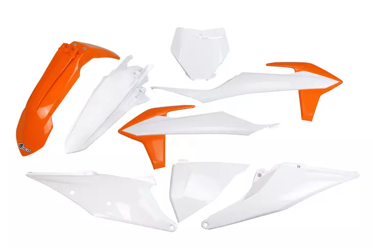 UFO Plastkit 5-delar KTM SX/SXF125-450 OEM 999 2020 - Motocross plastsats - 650-K522-999X - 1